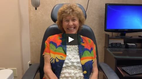 Screenshot of Paulette's Patient Story Video
