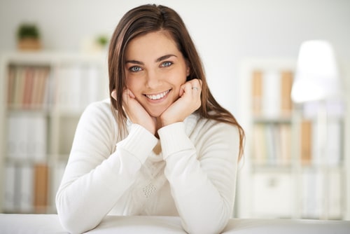 Young Woman Smiling