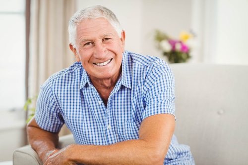 Portrait of a senior man