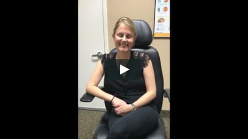 Screenshot of Stephanie's Patient Story Video